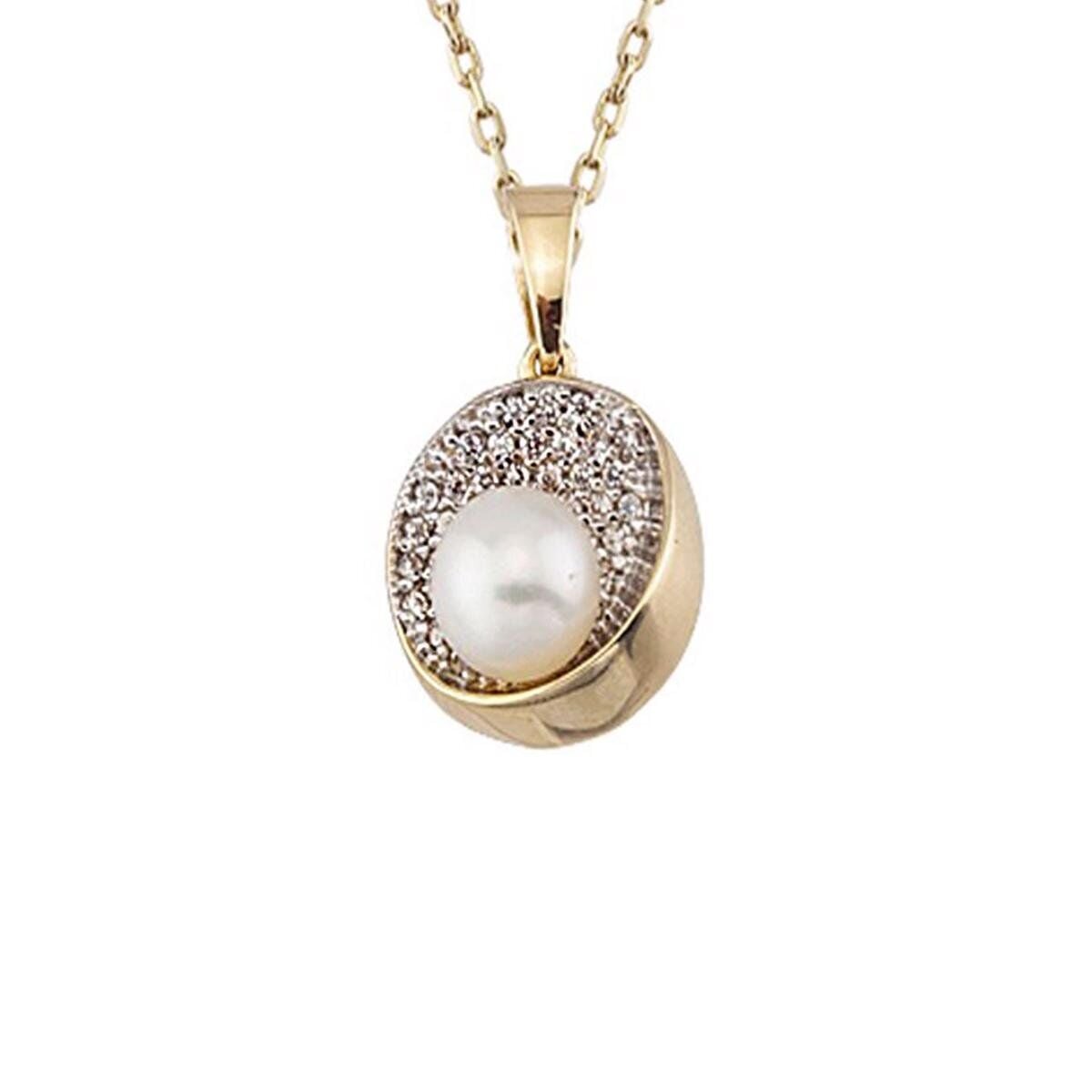 14K Yellow Gold Paris Pearl 3-Piece Jewelry Set