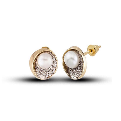 14K Yellow Gold Paris Pearl 3-Piece Jewelry Set