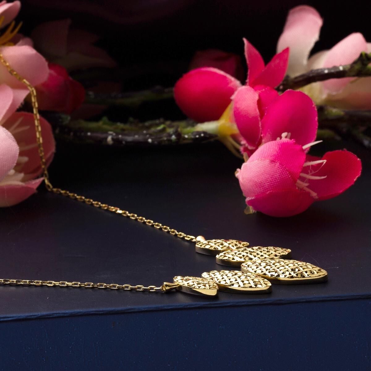 14K Yellow Gold Perspective Jewelry Set (7.13 g)