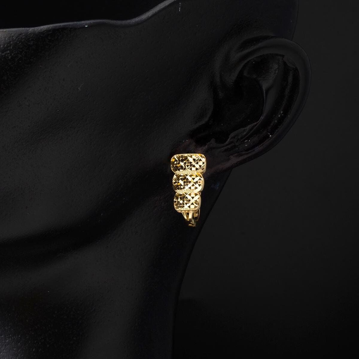 14K Yellow Gold Plasma Jewelry Set