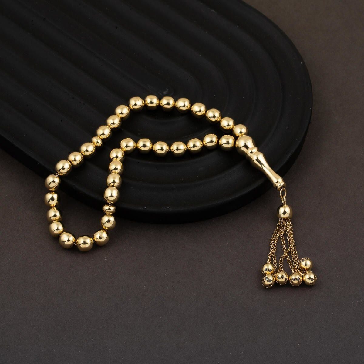 14K Yellow Gold Polat Prayer Beads