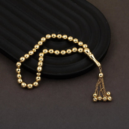 14K Yellow Gold Polat Prayer Beads