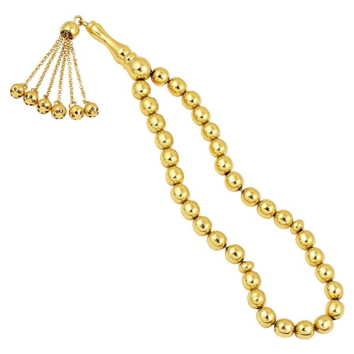 14K Yellow Gold Polat Prayer Beads