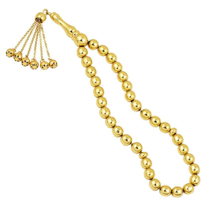 14K Yellow Gold Polat Prayer Beads