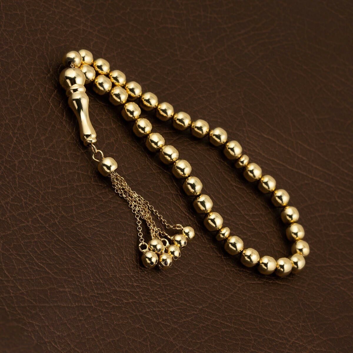 14K Yellow Gold Polat Prayer Beads