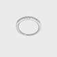 14K White Gold Real Diamond Wedding Band-RM3031B-030-WAA