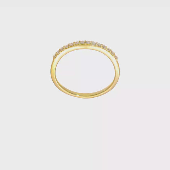 0.17ct. CZ Solid Real 14k Polished Matching Wedding Wedding Band Ring-rm7892b-017-yaa