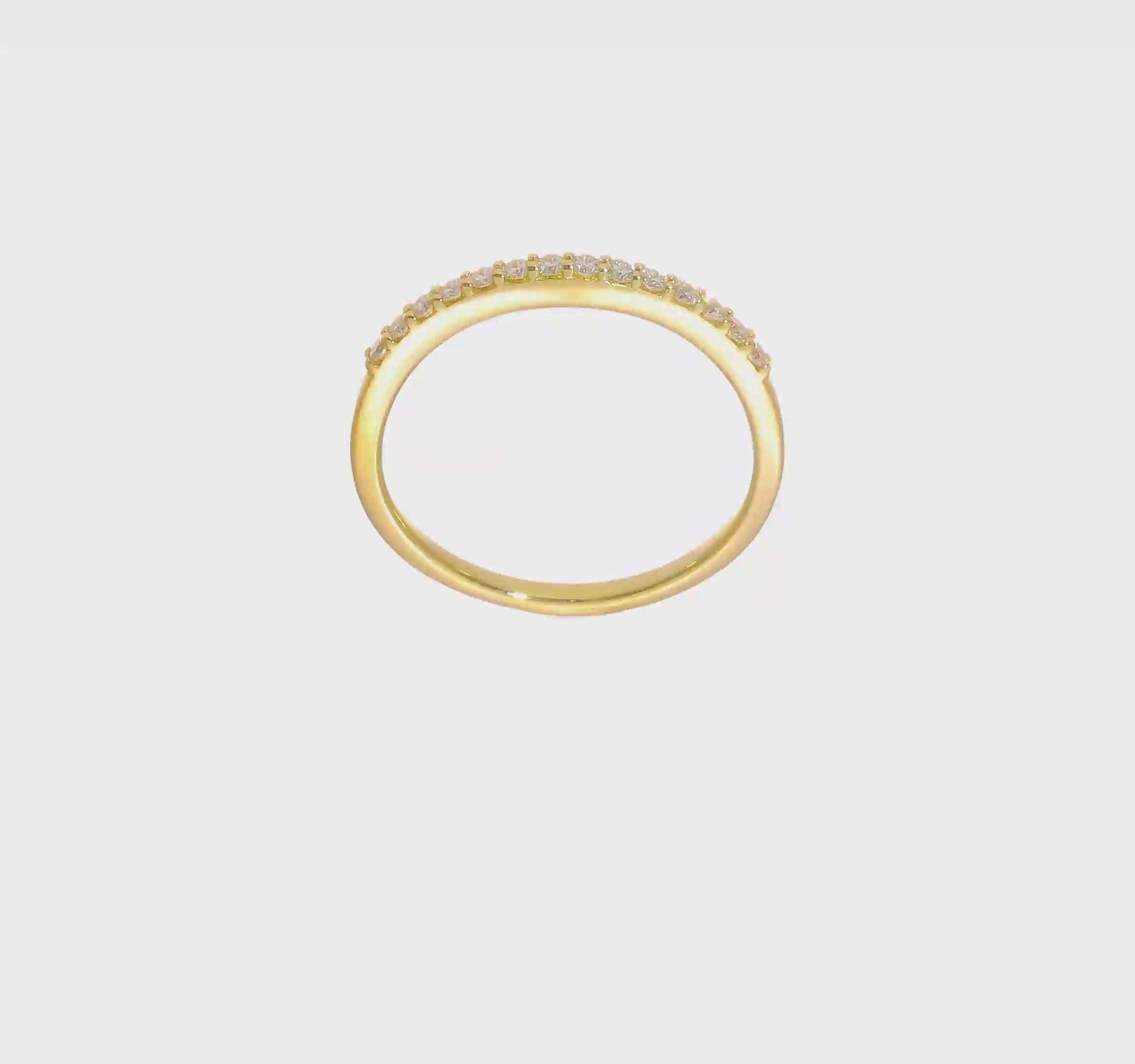 0.17ct. CZ Solid Real 14k Polished Matching Wedding Wedding Band Ring-rm7892b-017-yaa