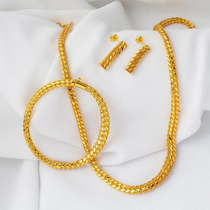 22K Yellow Gold Sequin Hinged Cuff Bangle