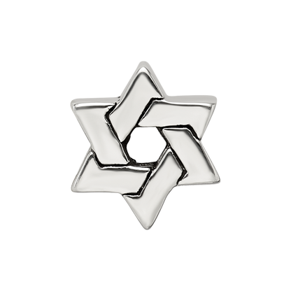 Sterling Silver Reflections Star Of David Bead