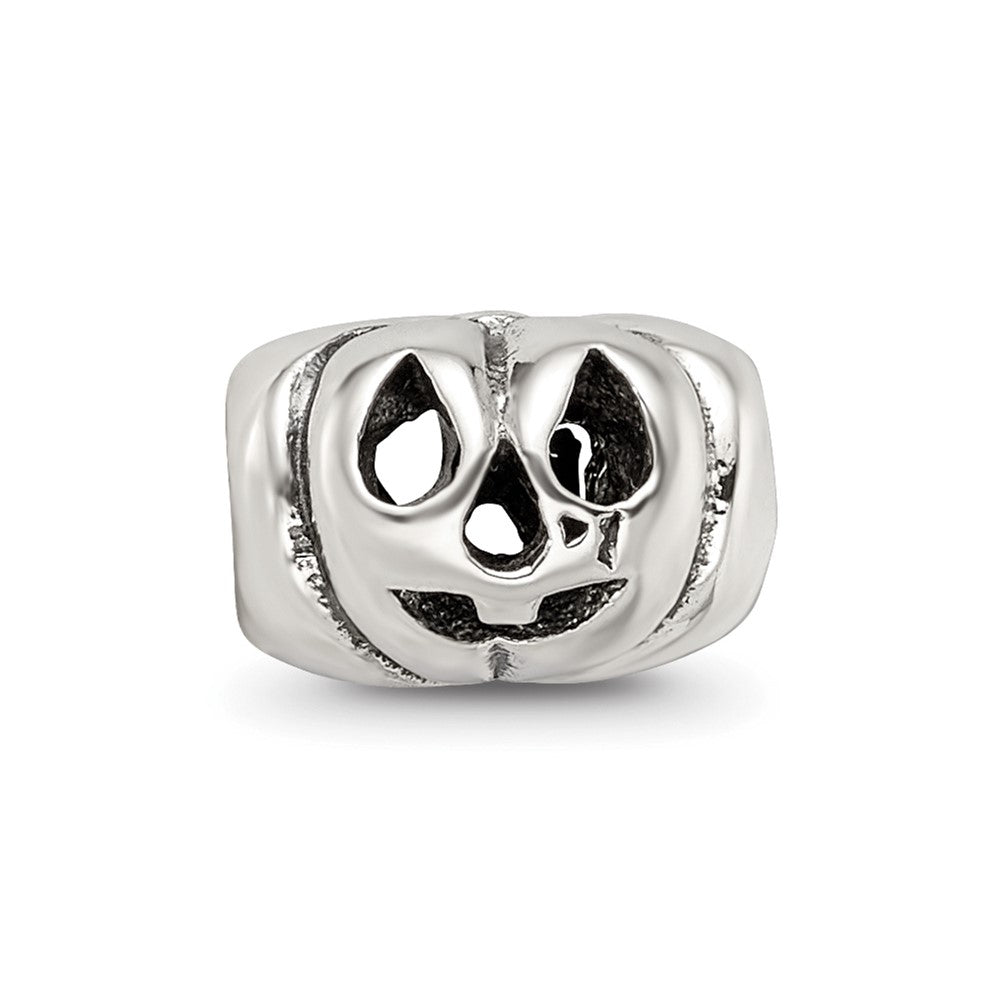 Sterling Silver Reflections Jack O Lantern Bead
