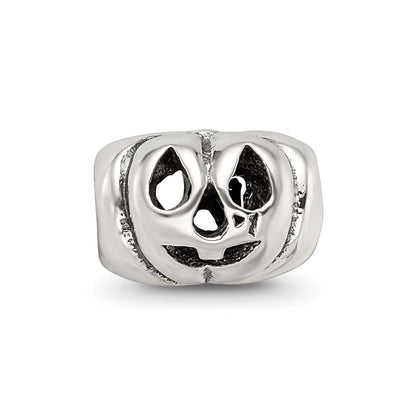 Sterling Silver Reflections Jack O Lantern Bead