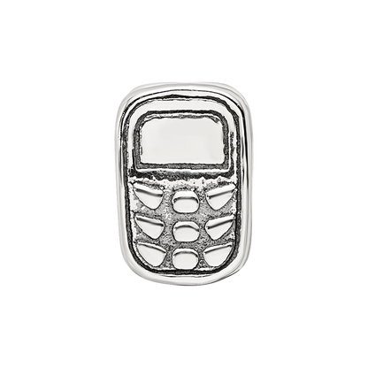 Sterling Silver Reflections Cell Phone Bead