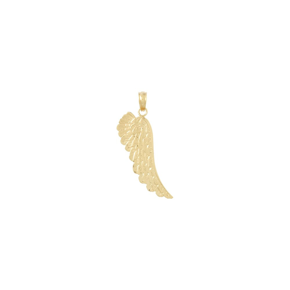 10K Yellow Gold 10K Angel Wing Pendant