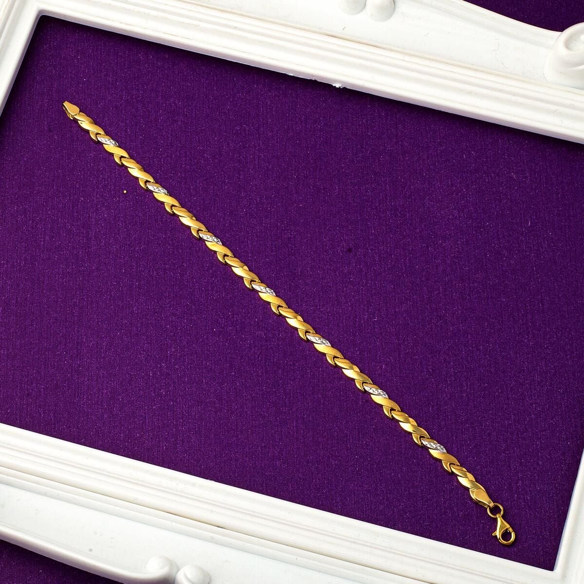 14K Yellow Gold Braided Bracelet (4.88 g)