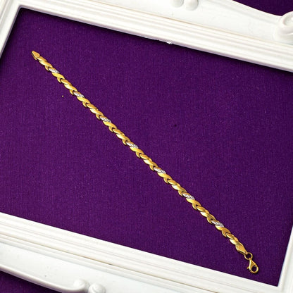 14K Yellow Gold Braided Bracelet (4.88 g)