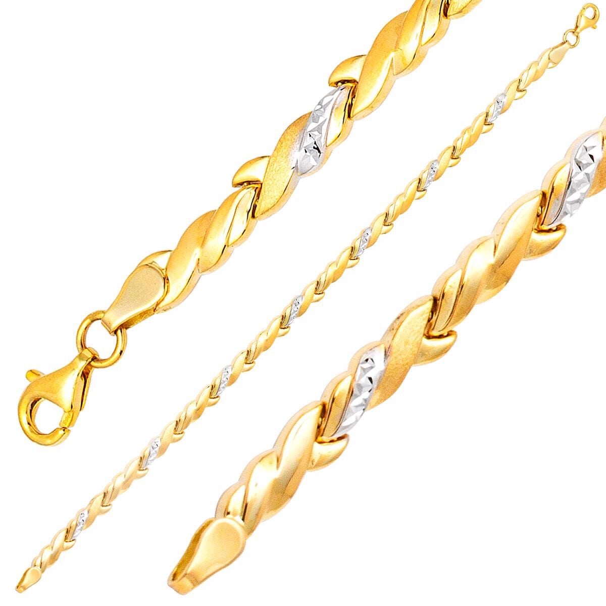 14K Yellow Gold Braided Bracelet (4.88 g)