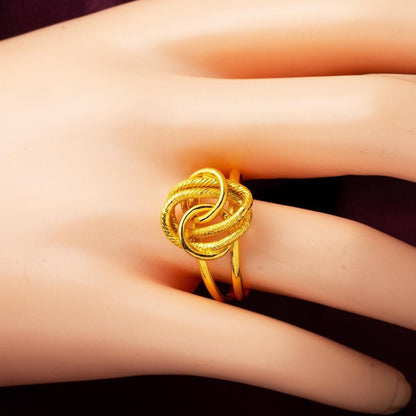 22K Yellow Gold Loyalty Ring