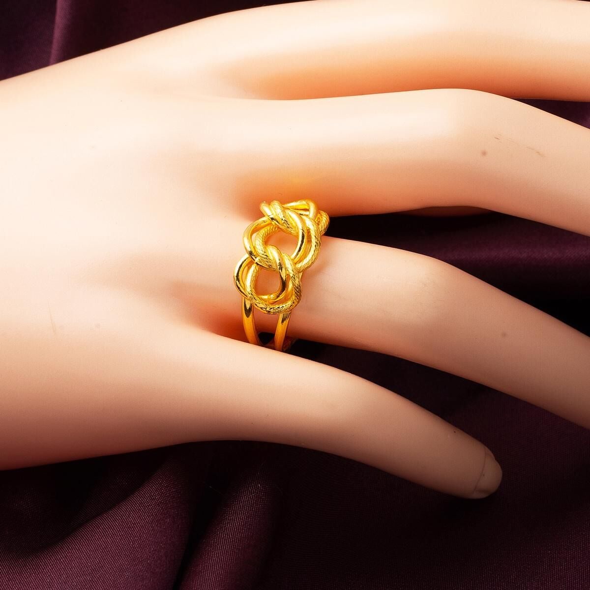 14K Yellow Gold Milky Way Ring