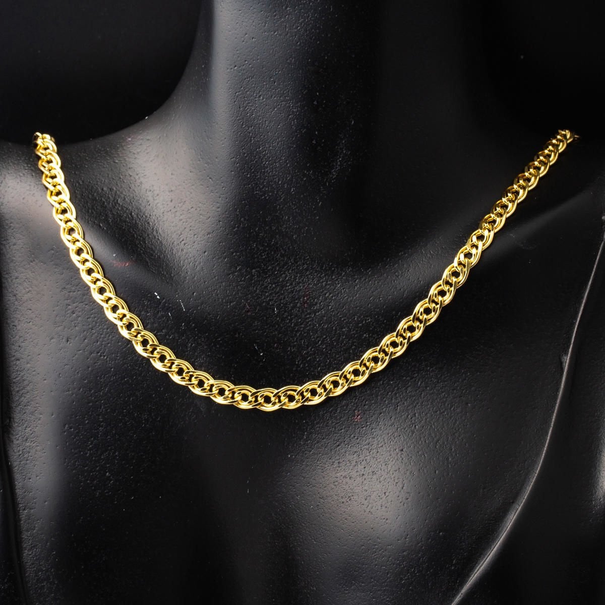 14K Yellow Gold Milky Way Chain Necklace (10.09 g)
