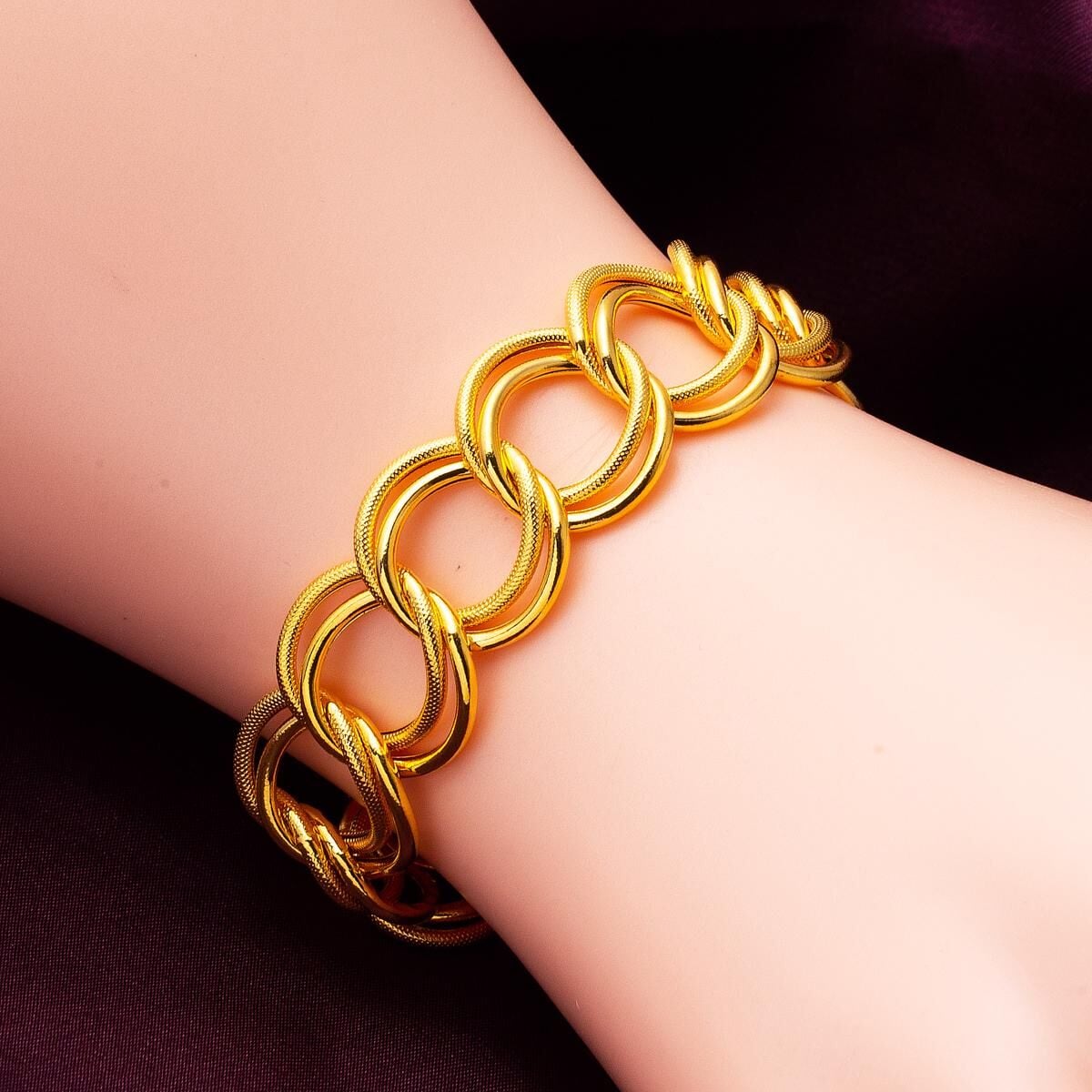 14K Yellow Gold Milky Way Bracelet (13.85 g)