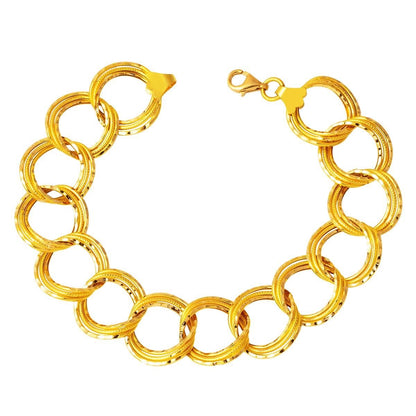 22K Yellow Gold Milky Way Bracelet (10.8 g)