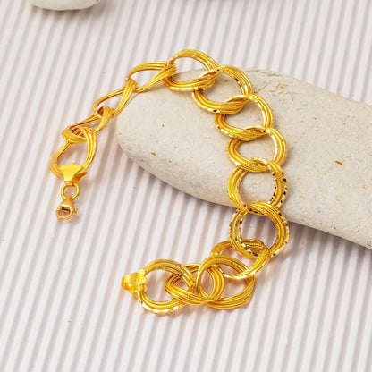 22K Yellow Gold Milky Way Bracelet (10.8 g)