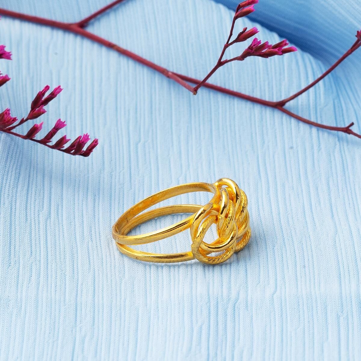 22K Yellow Gold Milky Way Ring