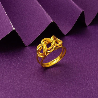 22K Yellow Gold Milky Way Ring