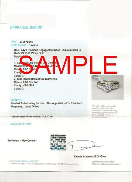 1.50 CT. Certified Natural Clarity Enhanced Diamond Solitaire Engagement Ring in Solid 14K Gold (I/I2)