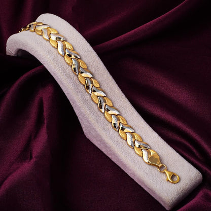 14K Yellow Gold Ivy Bracelet