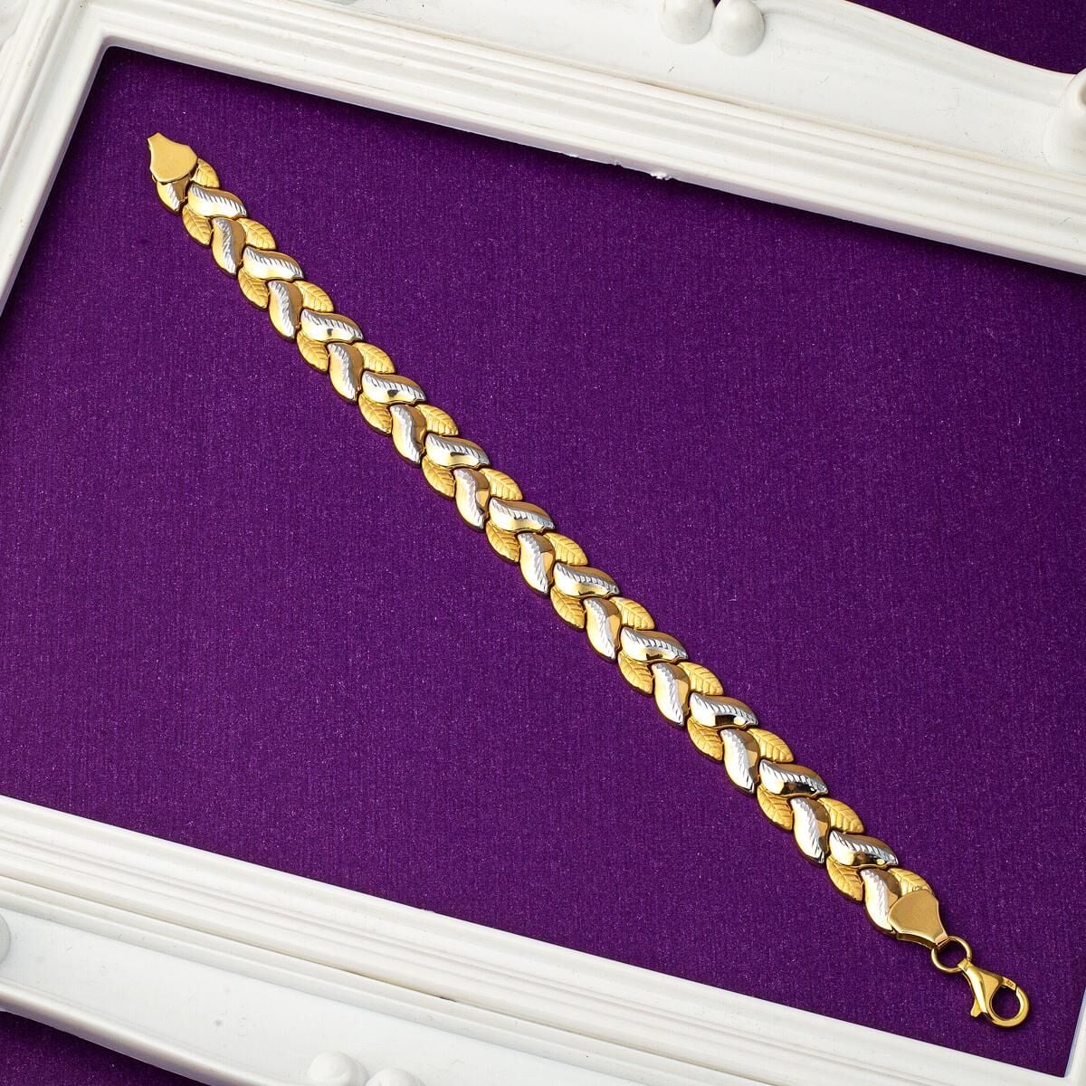 14K Yellow Gold Ivy Bracelet