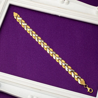 14K Yellow Gold Ivy Bracelet
