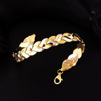 14K Yellow Gold Ivy Bracelet