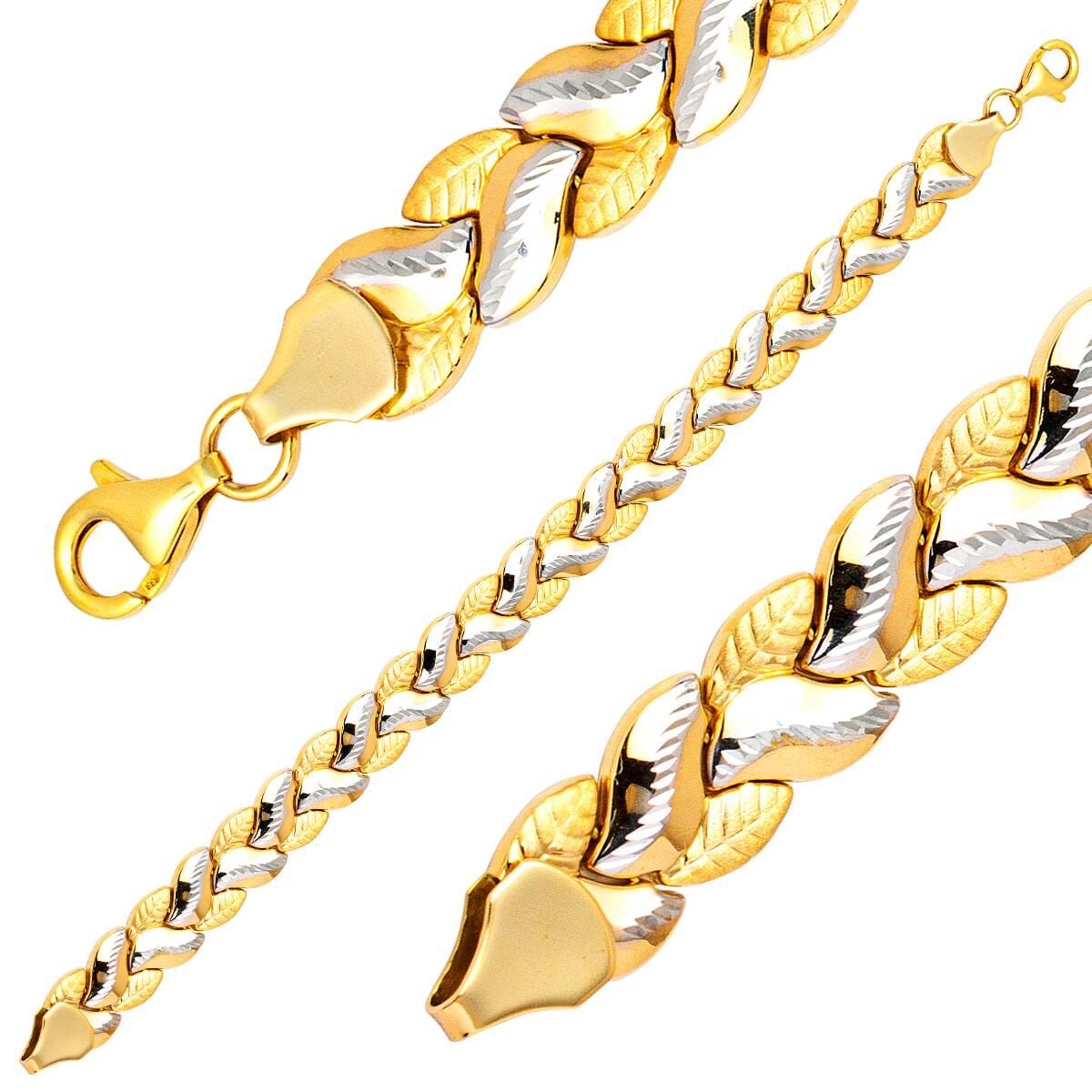 14K Yellow Gold Ivy Bracelet