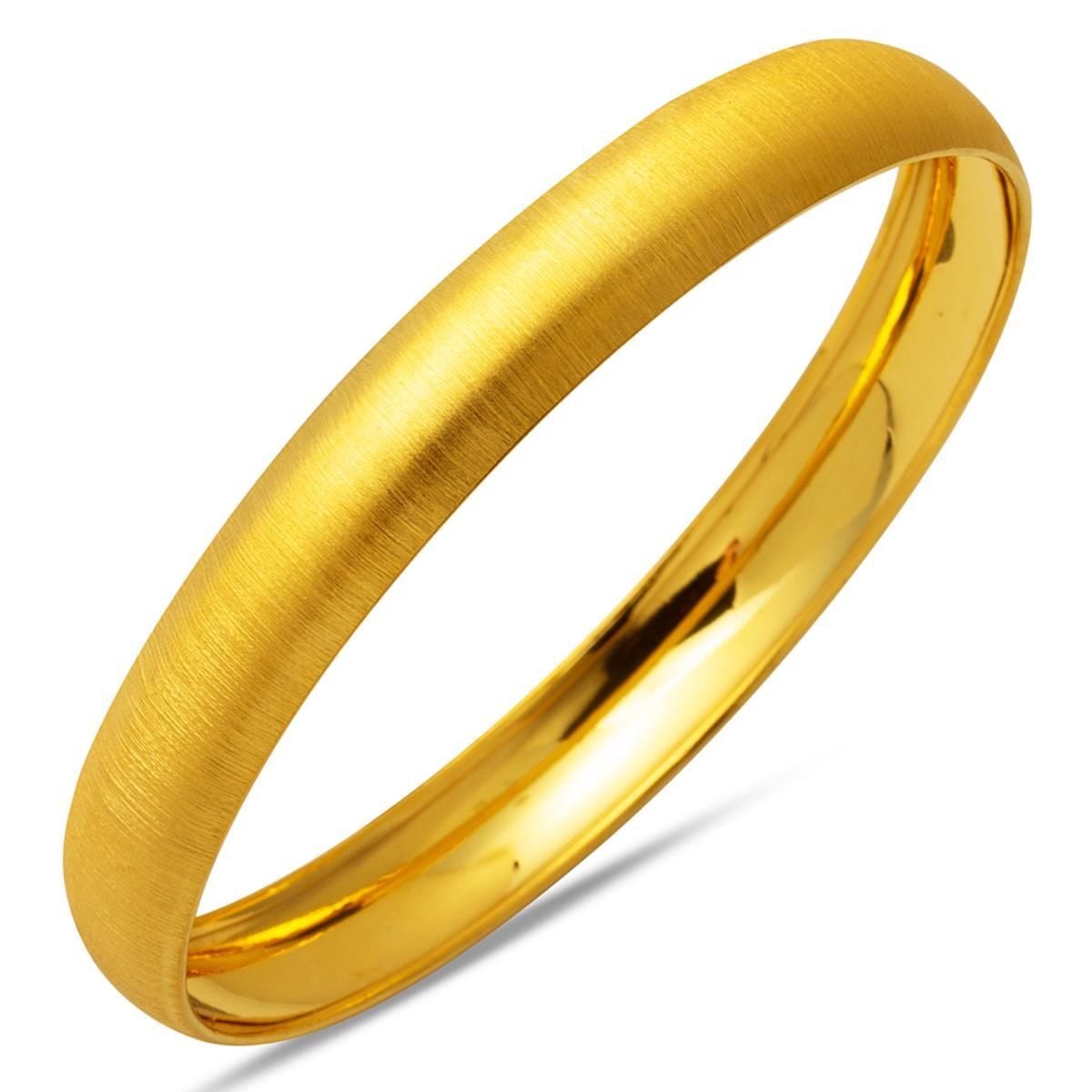 14K Yellow Gold Setina Bangle
