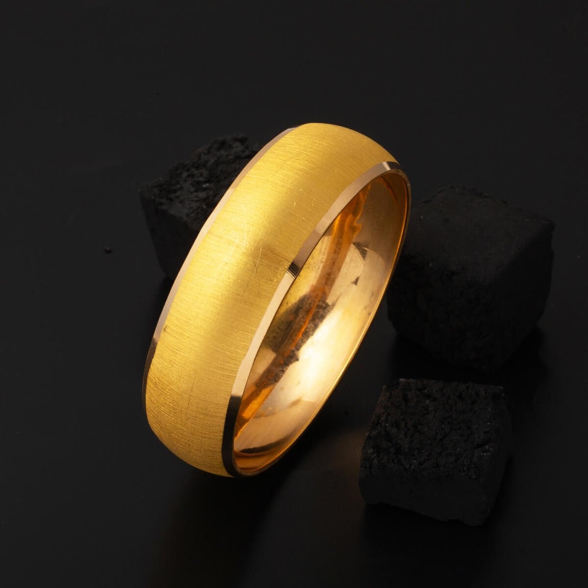 22K Yellow Gold Designer Inspired Investment Mega Bangle