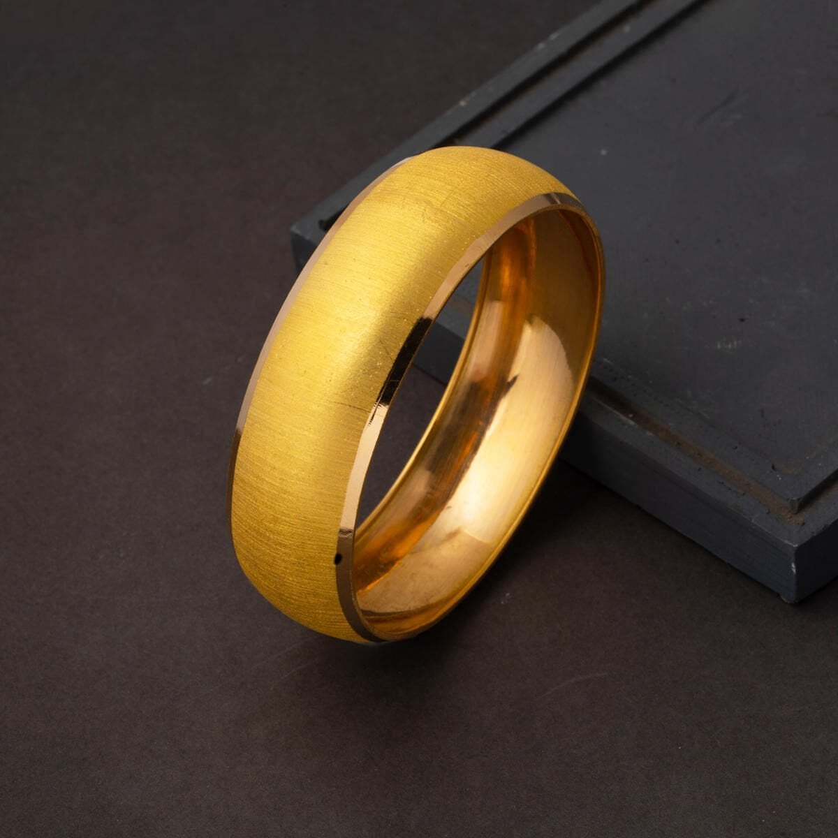 22K Yellow Gold Designer Inspired Investment Mega Bangle