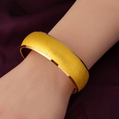 22K Yellow Gold Designer Inspired Investment Mega Bangle