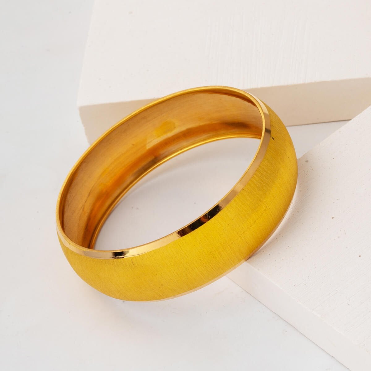 22K Yellow Gold Designer Inspired Investment Mega Bangle