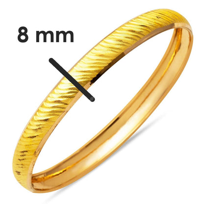 22K Yellow Gold Setinali Bangle