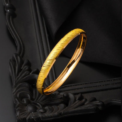 22K Yellow Gold Setinali Bangle