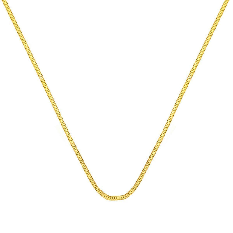 14K Yellow Gold Snake Chain 50 cm