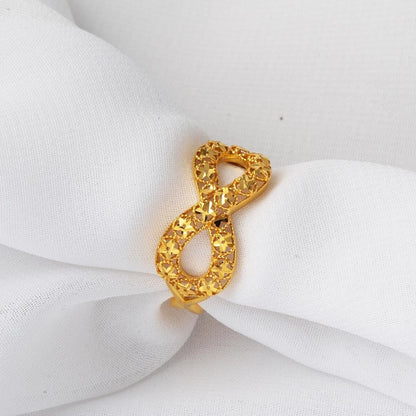 22K Yellow Gold Infinity Ring (2.81 g)