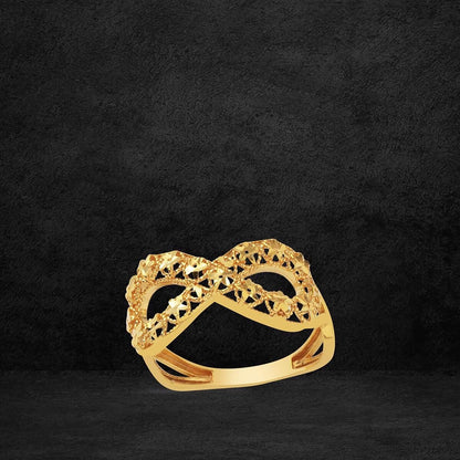 22K Yellow Gold Infinity Ring (2.81 g)