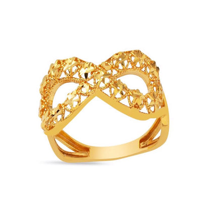 22K Yellow Gold Infinity Ring (2.81 g)