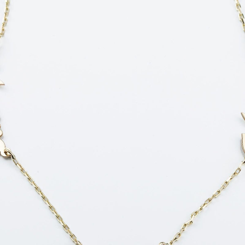 14K Yellow Gold Infinity 2 Name Necklace
