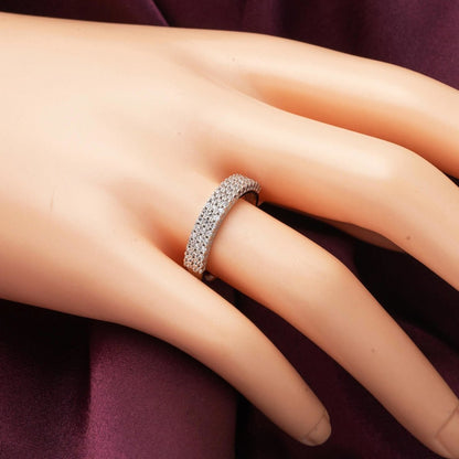 14K White Gold Tennis Minimalist Cubic Zirconia Set
