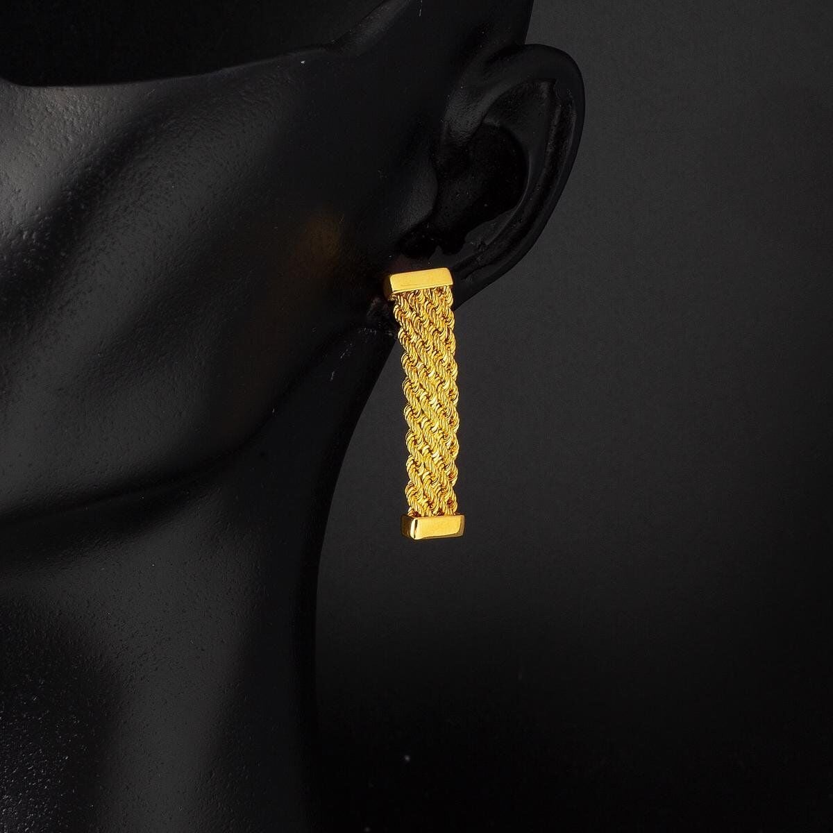 14K Yellow Gold Sultan Twisted Jewelry Set