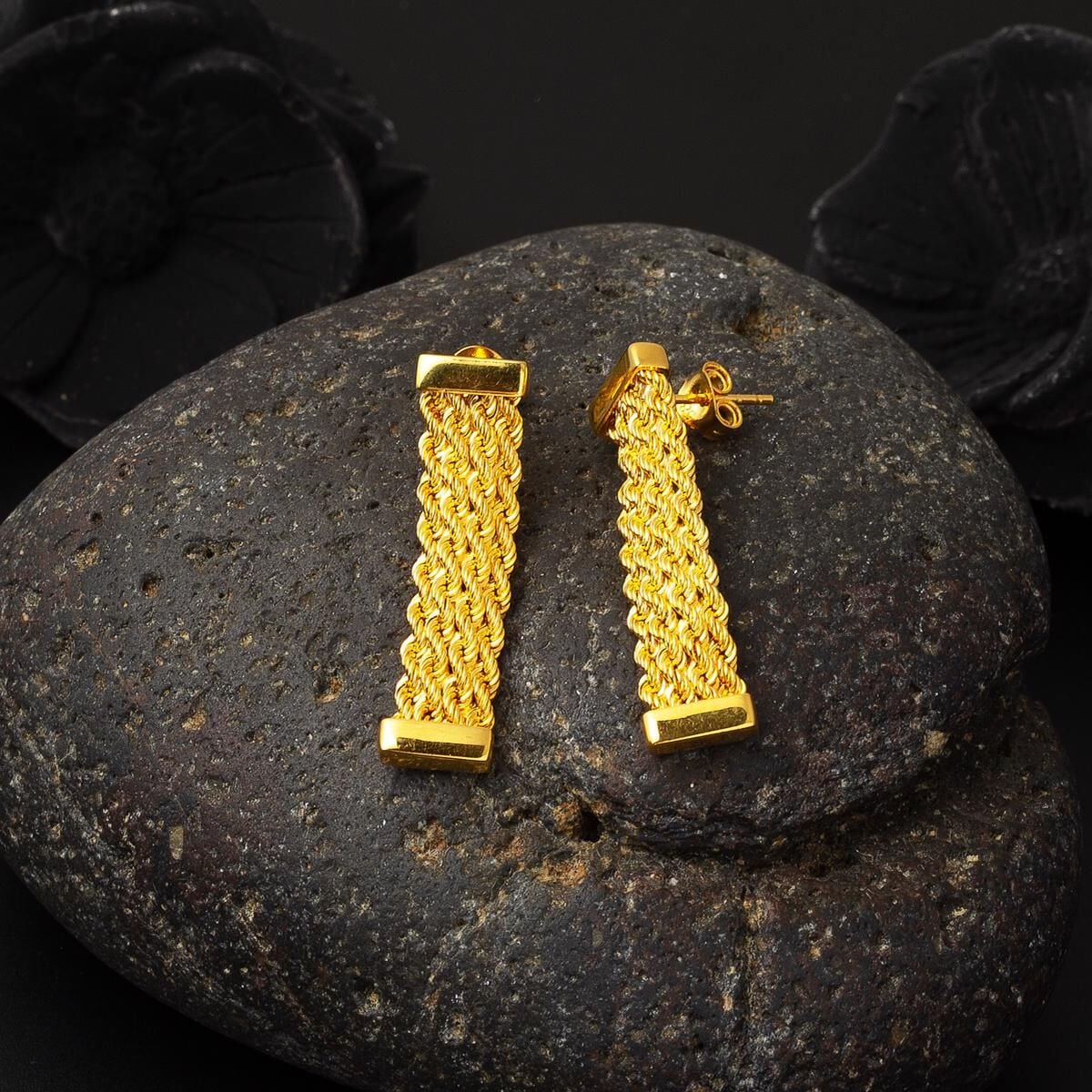 14K Yellow Gold Sultan Twisted Jewelry Set